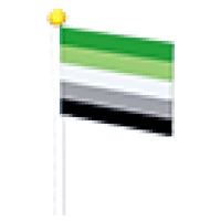 Aromantic Flag  - Uncommon from Pride Event 2022